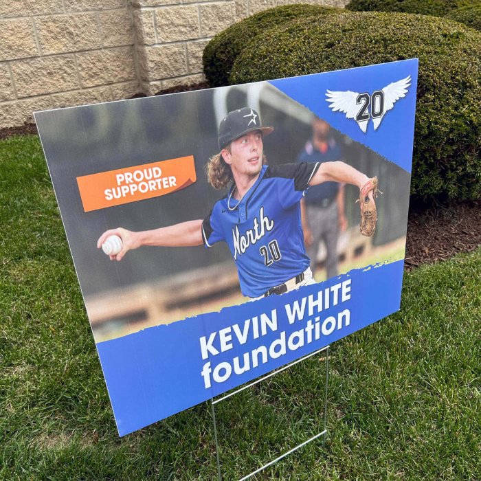 Kevin White Foundation Yard Sign